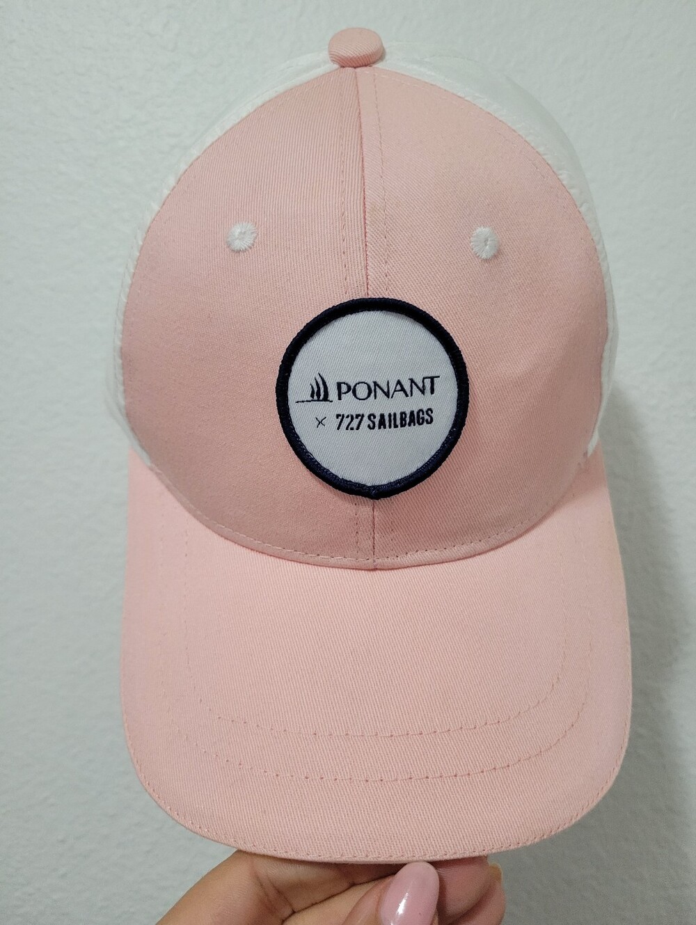 Ponant 727 Sailbags Pink Baseball Cap